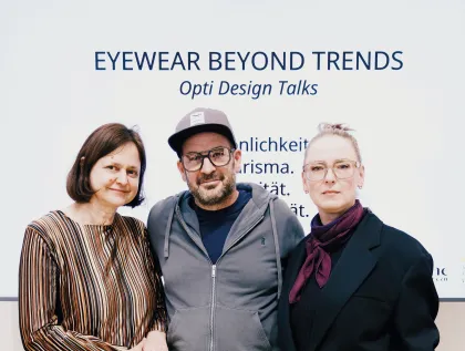 Opti Design Talks Franesca Valan, Roland Wolf, Dana Brauer