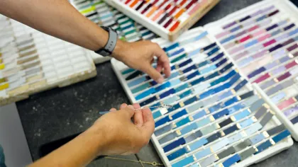 Farbenpalette Flair