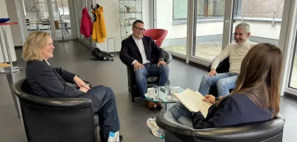 Interview bei Hecht