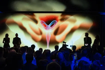 Blick auf die Bühne der Silmo d'Or-Verleihung 2026