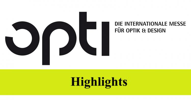 Das Opti-Logo mit dem Schriftzug Highlights. 