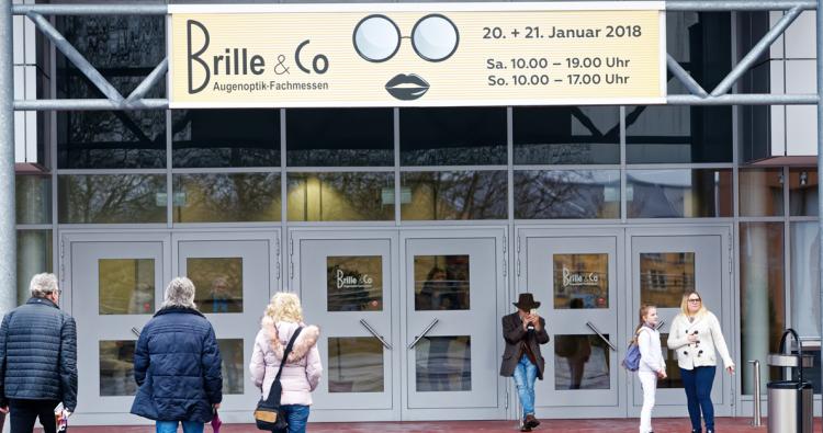 Brille & Co Messeingang