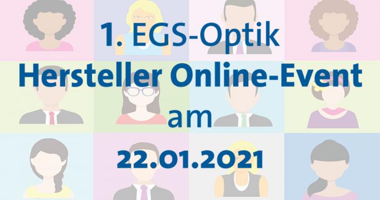 Plakat EGS Hersteller Online-Event