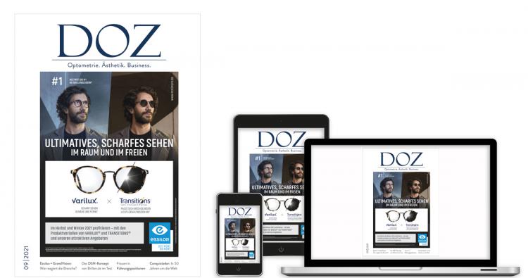 DOZ Cover September-Ausgabe 2021