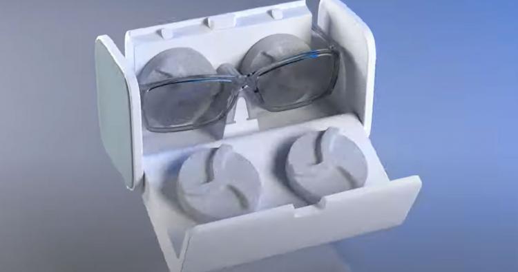 Brillenreinigungsmaschine LensHD