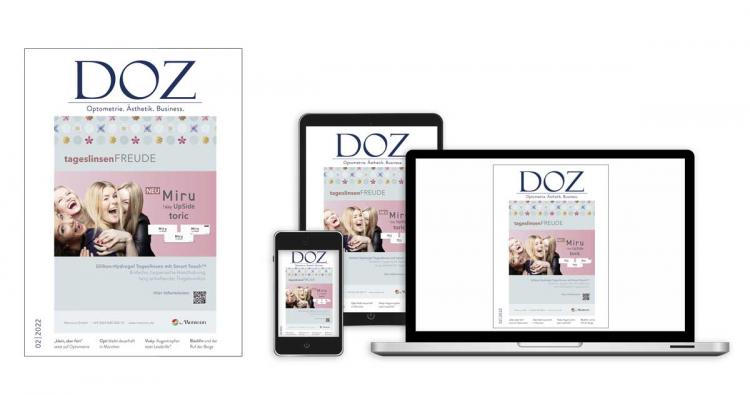 DOZ Cover Ausgabe 02|22