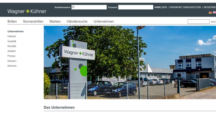 Homepage von Wagner und Kühner