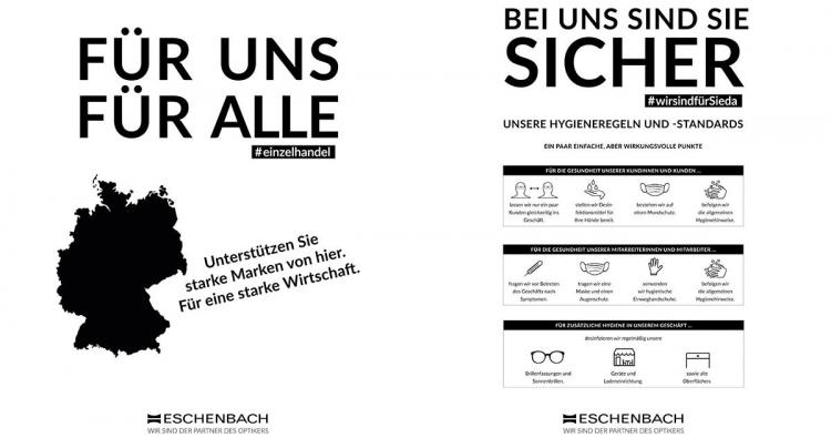 Eschenbach Comeback Kampagne Augenoptik