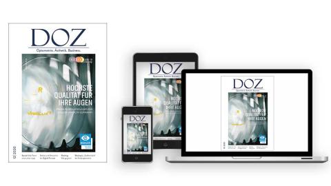 DOZ Dezember Ausgabe auf mobilen Geräten