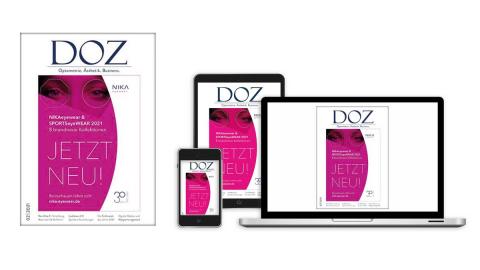 Cover der Februar-Ausgabe 21 der DOZ