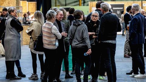 Besucher auf der Messe Copenhagen Specs 2022