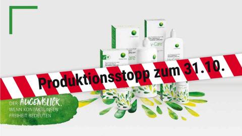 CooperVision Produktionsstopp