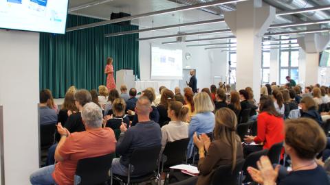 Vortragsraum der Interbild 2022 in Jena