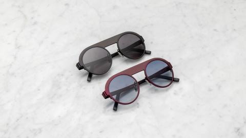 Zwei Sonnenbrillen des Modells "Vertigo"