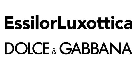 EssilorLuxottica und Dolce&Gabbana Logos