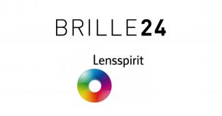 Logos Brille24 und Lensspirit