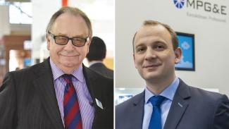 David Cantor, CEO von Cantor&Nissel (li.), und Fabian Hasert, Geschäftsführer von MPG&E.