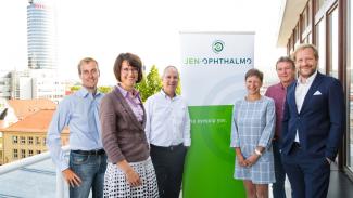 Team Jen-Ophthalmo mit neuem Logo
