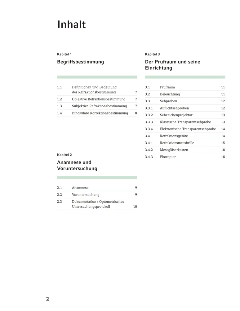 Inhaltsverzeichnis1 Subjektive