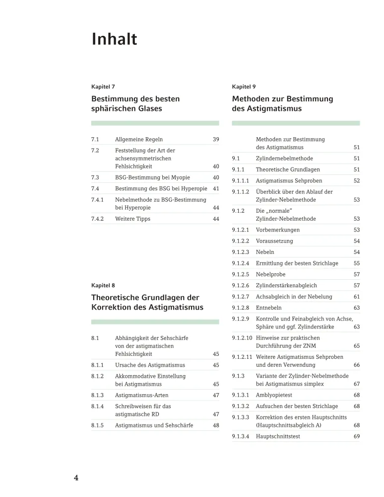 Inhaltsverzeichnis3 Subjektive