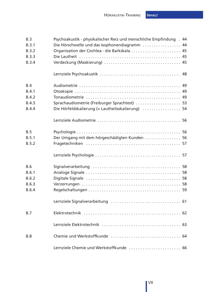 Inhaltsverzeichnis3 HA Training