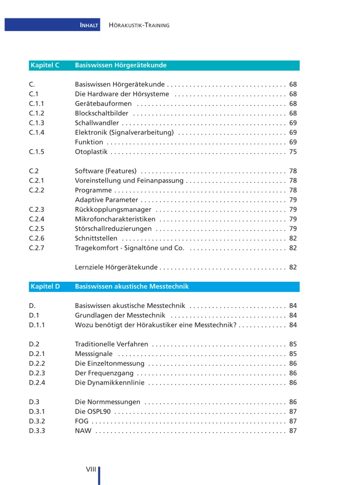 Inhaltsverzeichnis4 HA Training