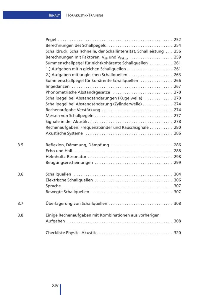 Inhaltsverzeichnis9 HA Training