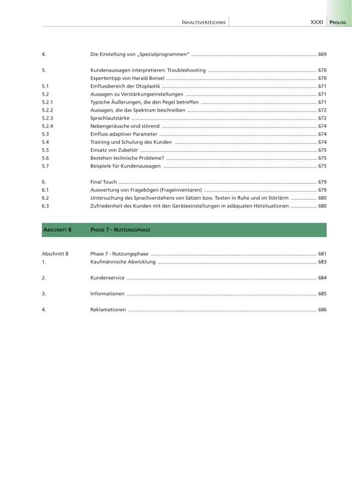 Inhaltsverzeichnis21 HA Praxis