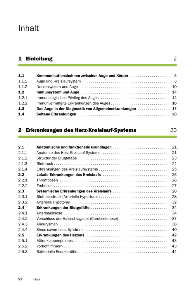 Inhaltsverzeichnis1 Allgemeinerkrankungen