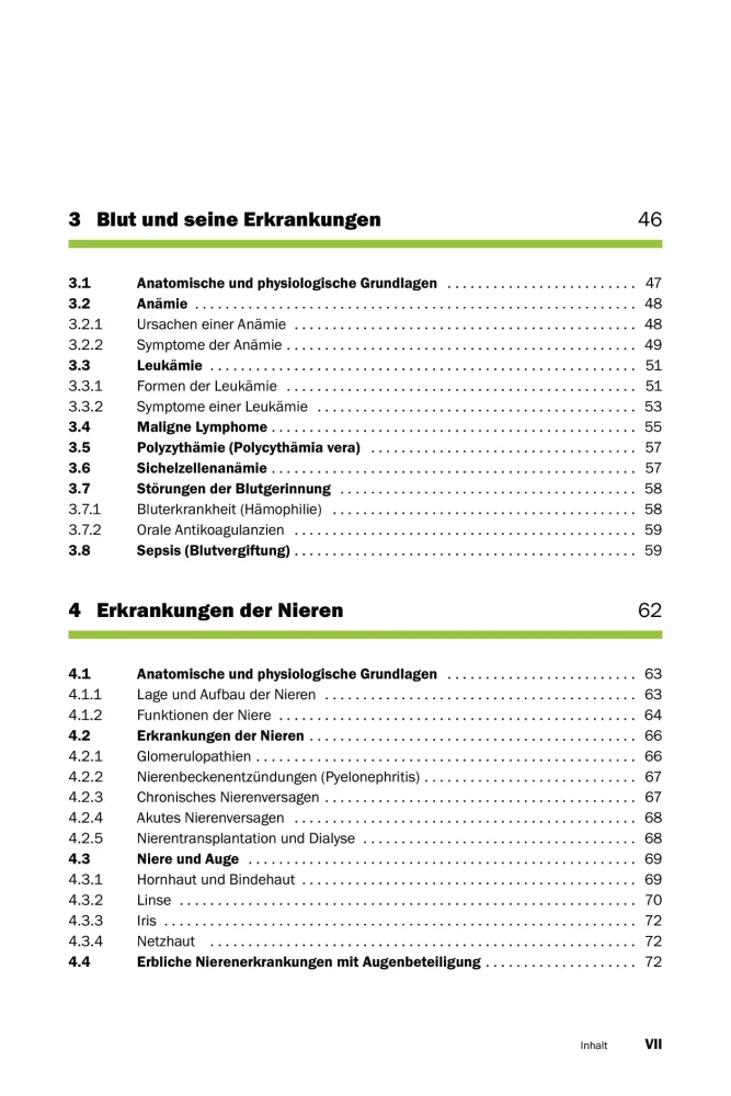 Inhaltsverzeichnis2 Allgemeinerkrankungen