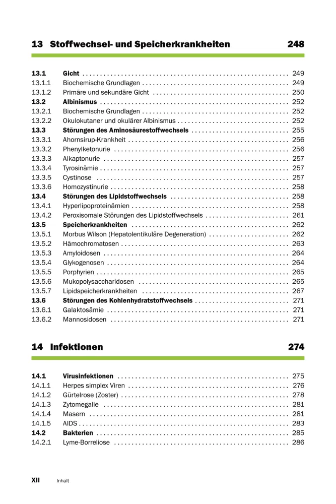 Inhaltsverzeichnis7 Allgemeinerkrankungen