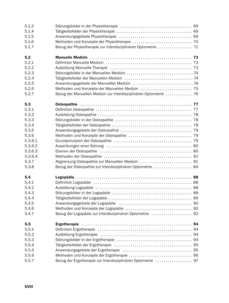 Inhaltsverzeichnis3 Interdisziplinäre