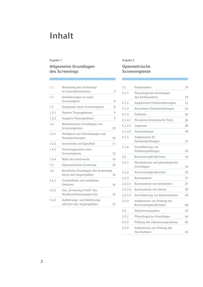 Inhaltsverzeichnis1 Skript Screening