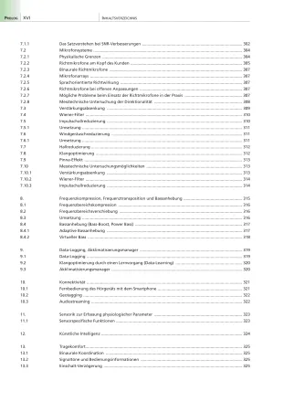 Inhaltsverzeichnis9 HA Praxis