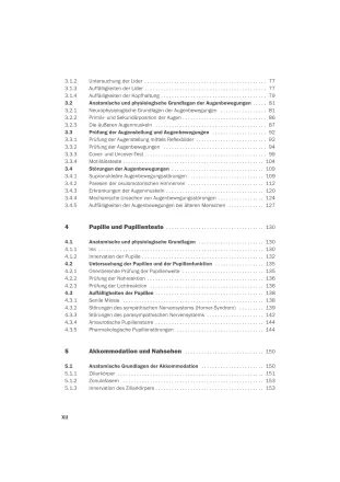 Inhaltsverzeichnis3 Optometrisches Screening