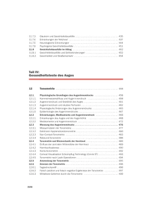 Inhaltsverzeichnis9 Optometrisches Screening