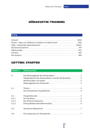 Inhaltsverzeichnis1 HA Training 