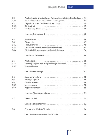 Inhaltsverzeichnis3 HA Training