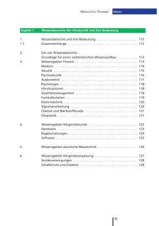 Inhaltsverzeichnis6 HA Training