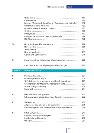 Inhaltsverzeichnis8 HA Training