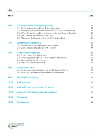 Inhaltsverzeichnis2 Verkaufstraining