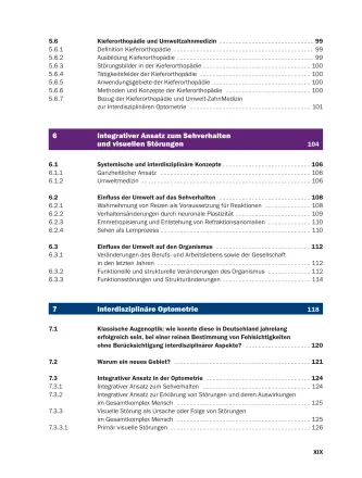 Inhaltsverzeichnis4 Interdisziplinäre