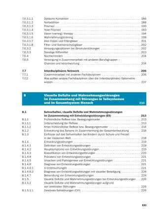 Inhaltsverzeichnis6 Interdisziplinäre