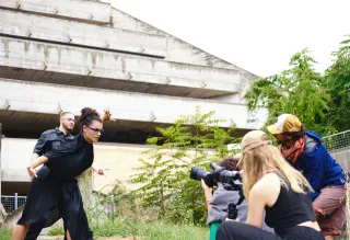 Shooting Face a Face 