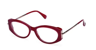 rote Korrektionsbrille