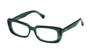 grüne schmale Korrektionsbrille