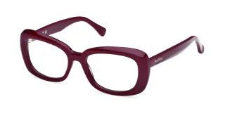 rote Korrektionsbrille