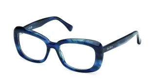 blaue Korrektionsbrille