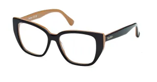 braune-beige Korrektionsbrille