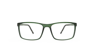 grüne Acetatbrille